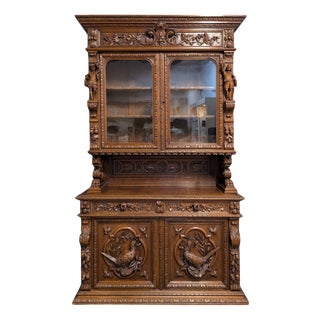 Renaissance Hunting and Fishing Buffet For Sale