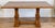Farmhouse Vintage Solid Wood Tuscan Farmhouse Style Drop Leaf Trestle Table For Sale - Image 3 of 17