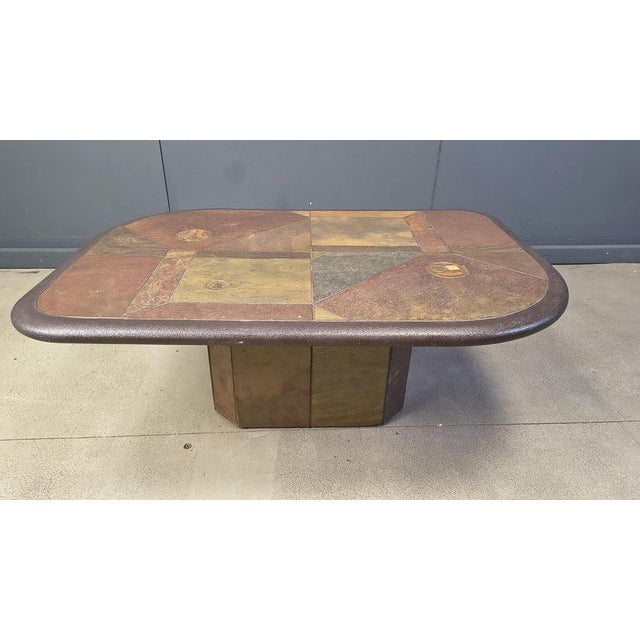 Brutalist Kingma Coffee Table, 1970s For Sale - Image 9 of 11