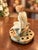 Weller Pottery 1920s Weller Muskota Leda and the Swan Figural Art Pottery Flower Frog For Sale - Image 4 of 9