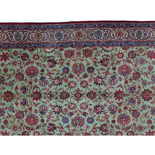Persian Kork Kashan Rug - 7' X 10'10" For Sale - Image 4 of 7