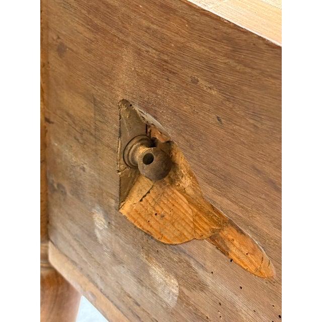 Brown Two Walnut Early 20th Century Twin Bed Frames For Sale - Image 8 of 11