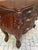 Late 20th Century Vintage Rococo-Style Carved Wood Chest For Sale - Image 5 of 8