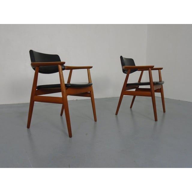 A pair of armchairs by Svend Åge Eriksen for Glostrup from the 1960s. This piece has an attribution mark, I am sure that...