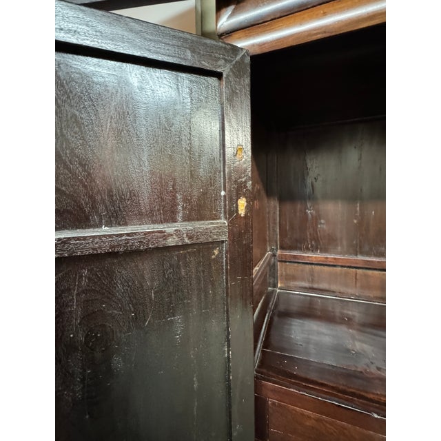 Wood Early 20th Century Chinese Compound Cabinet For Sale - Image 7 of 14