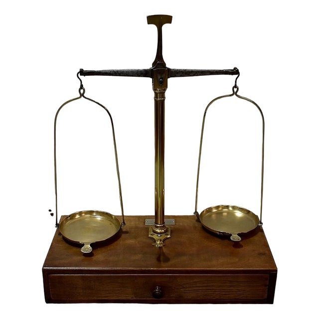 Small Trébuchet Type Jeweller's Scale, 1900s For Sale