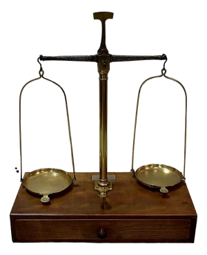 Small Trébuchet Type Jeweller's Scale, 1900s