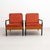 Vintage Easy Chair in the style of Jean Prouvé, 1950s, Set of 2 For Sale - Image 3 of 15