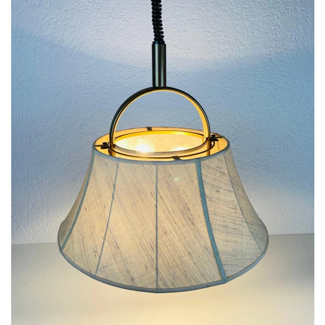 Height Adjustable Pendant Lamp by Temde, 1970s For Sale - Image 11 of 12