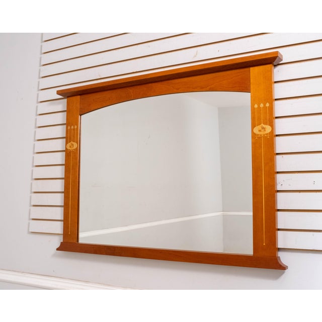 Age: C.2007 Details: Finish no.713 Solid Cherry High Quality Construction Nice Inlay Work Throughout Arts & Crafts Style...