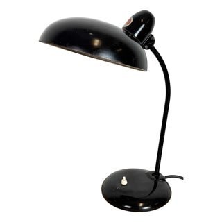 Industrial Bauhaus Black Table Lamp from Escolux, 1930s For Sale