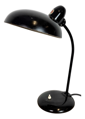 Industrial Bauhaus Black Table Lamp from Escolux, 1930s