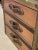 Metal 1990s Side Table Trunk W 3 Drawers Copper & Brass For Sale - Image 7 of 12