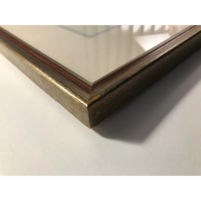 1970's Watercolor Painting by American Listed Artist David Solomon "Tin Towers" With Certificate of Authenticity For Sale - Image 4 of 10