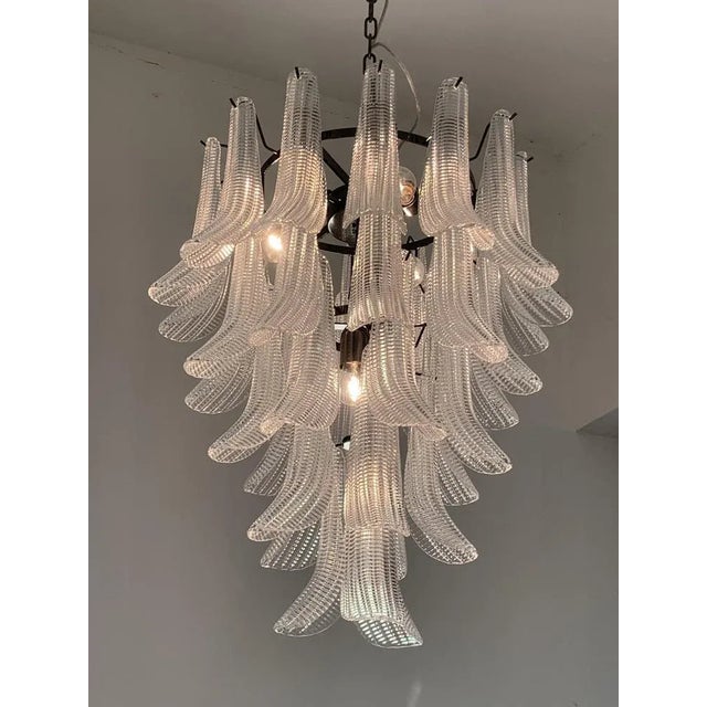Sella Chandelier in Murano Glass from Simoeng For Sale - Image 9 of 10