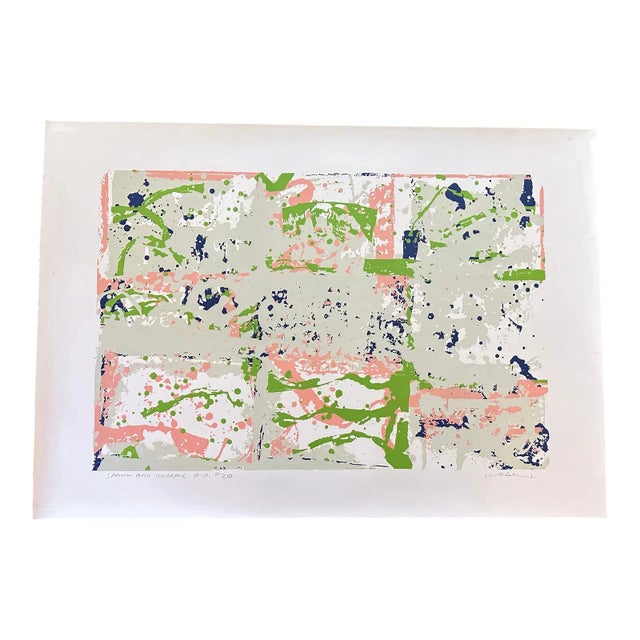 Green 1980 "Spring and Increase" Abstract Print by Walter Darby Bannard For Sale - Image 8 of 8