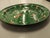 Round Serving Cocktail Tray in Green Enamel Metal, 1970s For Sale - Image 6 of 15