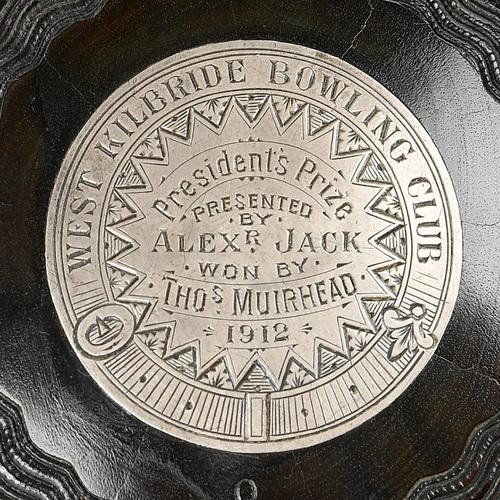 Lawn Bowling Balls with Bag, 1912, Set of 3 For Sale - Image 5 of 7