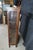 Antique Mission Arts & Crafts Quartersawn Oak Bookcase China Display Cabinet 63" For Sale - Image 10 of 11