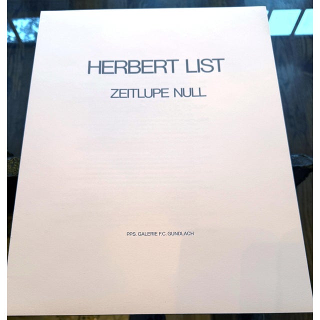 Herbert List Complete Herbert List Editioned Portfolio Zeitlupe For Sale - Image 4 of 17