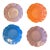 Vintage Mid-Century Modern Metlox Poppytrail Lotus Plates-Set of 4 For Sale