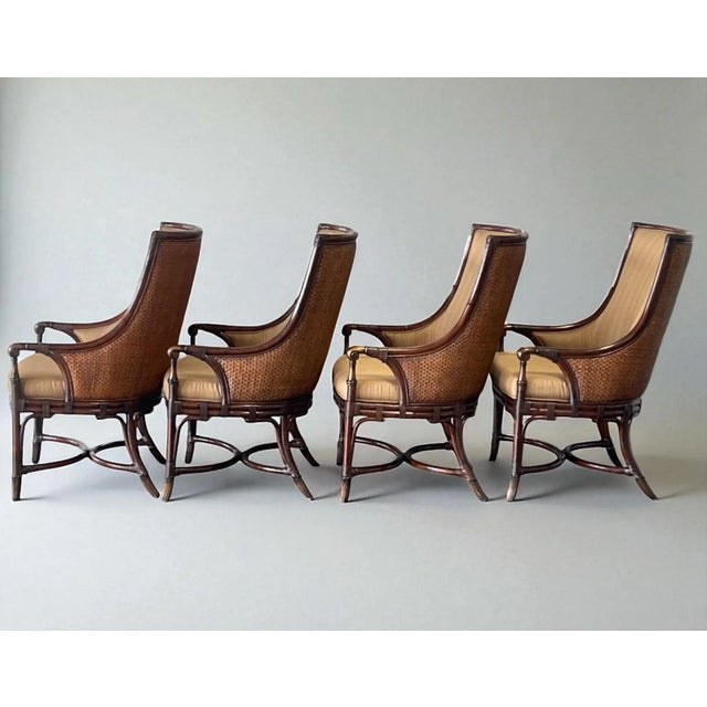 A pair of Lexington Tommy Bahama Host Chairs from the Landara Collection. This set was produced in 2014. Price is for the...
