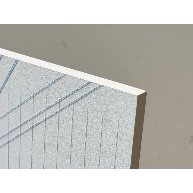 Rolf Forster, Geometric Relief Work, 1992, Acrylic on Wood For Sale - Image 13 of 16
