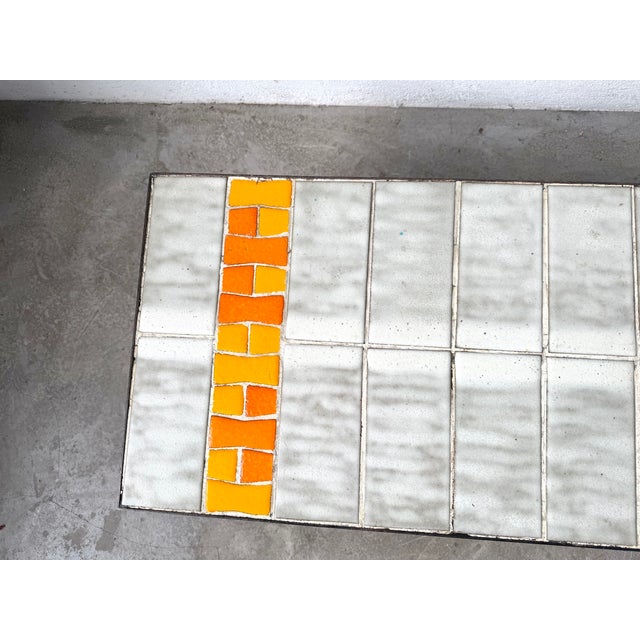 Vintage Ceramic Coffee Table by Jean Jaffreux, 1950s For Sale - Image 14 of 17