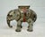 Gray Rare Antique Early 1900 Hand Painted Cast Iron Circus Howdah Elephant Still Bank For Sale - Image 8 of 10