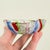 1960s Murano Zanfirico Latticino Rainbow Glass Trinket Dish, 1960's Italian Handblown Art Glass For Sale - Image 5 of 14