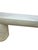 Postmodern Vintage Postmodern Faux Goatskin Console Table Karl Springer Style Lacquered For Sale - Image 3 of 18