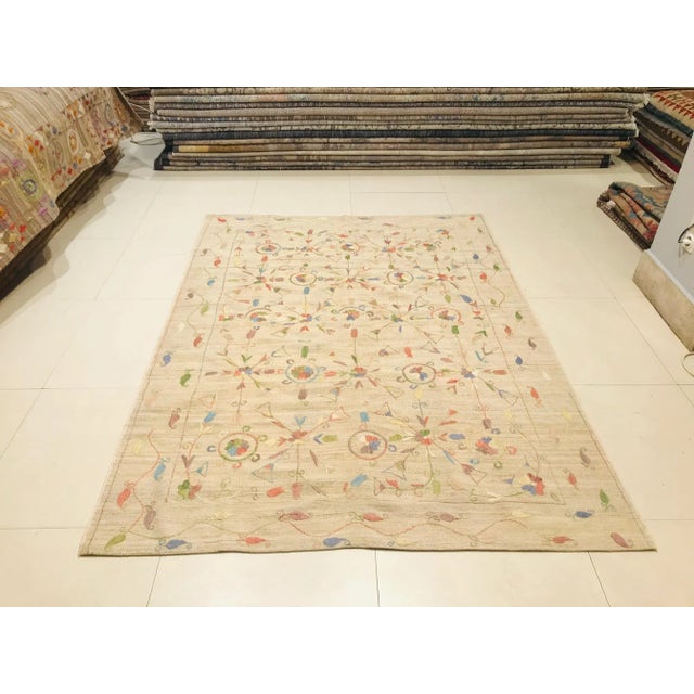 Wool Kilim Rug, 1980s For Sale - Image 13 of 16