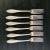 French Provincial Vintage Alekio Ms 90 Silverplate Dinner Forks- Set of 6 For Sale - Image 3 of 7