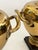 Striking Pair Hollywood Regency Marbro Polished Brass 'Hydria' Lamps For Sale - Image 11 of 12