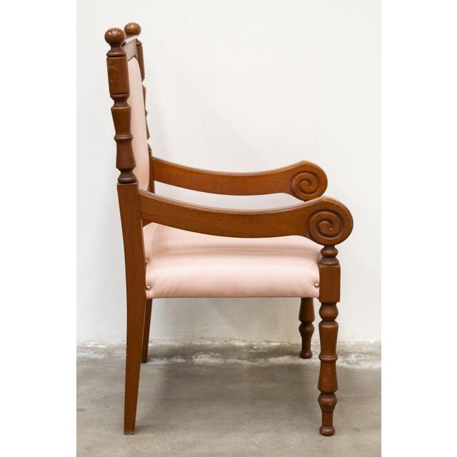 Desk Chair in Beech For Sale - Image 3 of 9