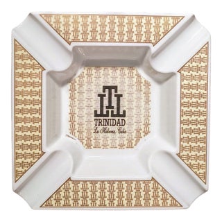 1990s Trinidad Ceramic Cigar Ashtray For Sale
