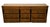 American of Martinsville Banded Walnut British Imperial 80" Triple Dresser 6106-2 For Sale In Kansas City - Image 6 of 12