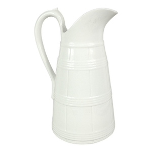 Late 19th Century Belgian Ironstone Milk Jug