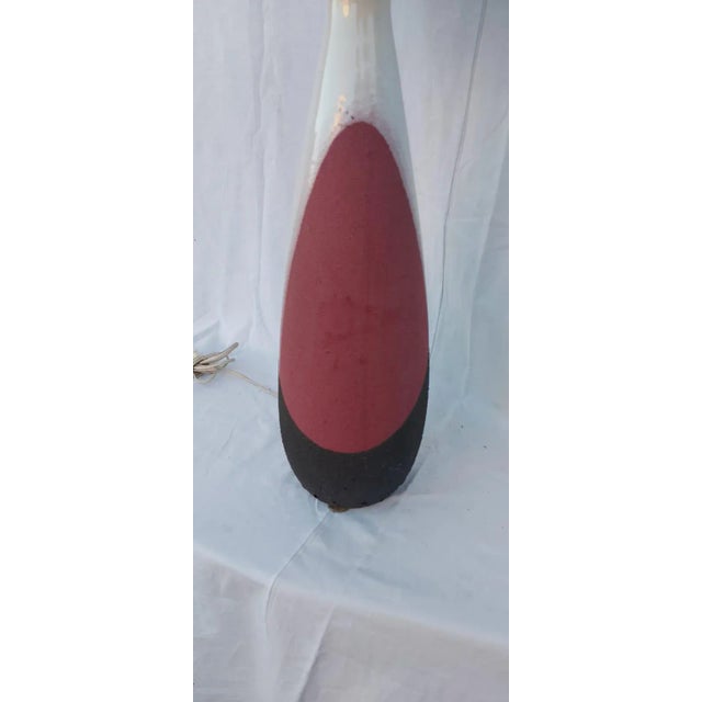 Lamp with Lampshade For Sale - Image 5 of 7