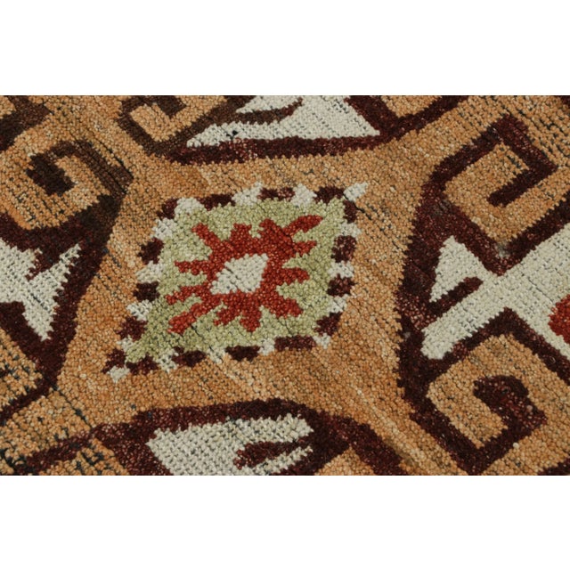 Hand-knotted in a special blend of Ghazni wool, this 2x3 rug is an exciting new addition to Rug & Kilim’s custom-classics...