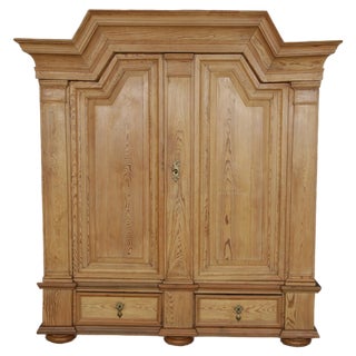 Antique Baroque Cabinet, 1700s For Sale