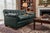 Vintage Dark Green Tufted Leather English Club Loveseat For Sale - Image 16 of 16