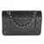 Chanel Black Quilted Caviar Small Classic Double Flap Bag For Sale - Image 4 of 9