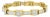 14K Yellow Gold Princess and Baguette-Cut Diamond Box-Link Bracelet(10.75 cttw,G-H Color,VS2-SI1 Clarity) For Sale
