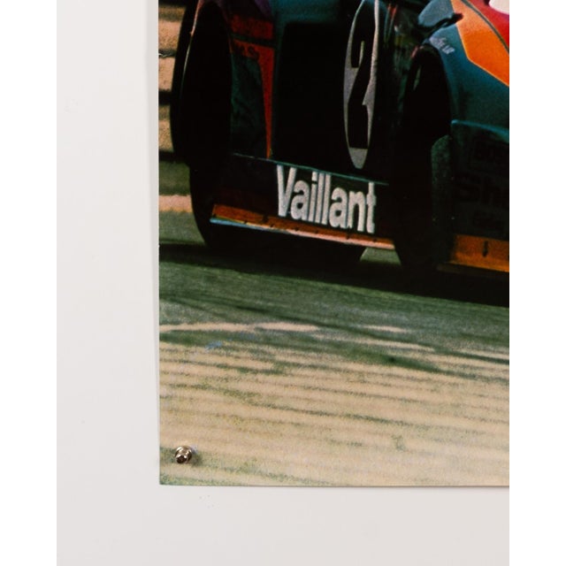 Black Porsche Cup 78 Original Poster by Advertising Agency Strenger, 1978 For Sale - Image 8 of 9