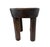 Brown Vintage African Wood Milk Stool Hehe Gogo People Tanzania 10" H For Sale - Image 8 of 9