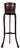 Antique English Brass-Bound Oak Barrel Plant Stand, 1890s For Sale