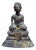 Thai Artist, Late Ayutthaya to Early Rattanakosin Period Seated Buddha in Bhumisparsha and Dhyana Mudra, 18th Century, Metal For Sale