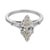 Contemporary Mid Century Gia 2.00 Carat Marquise Cut Diamond Platinum Engagement Ring, Size 6 For Sale - Image 3 of 8