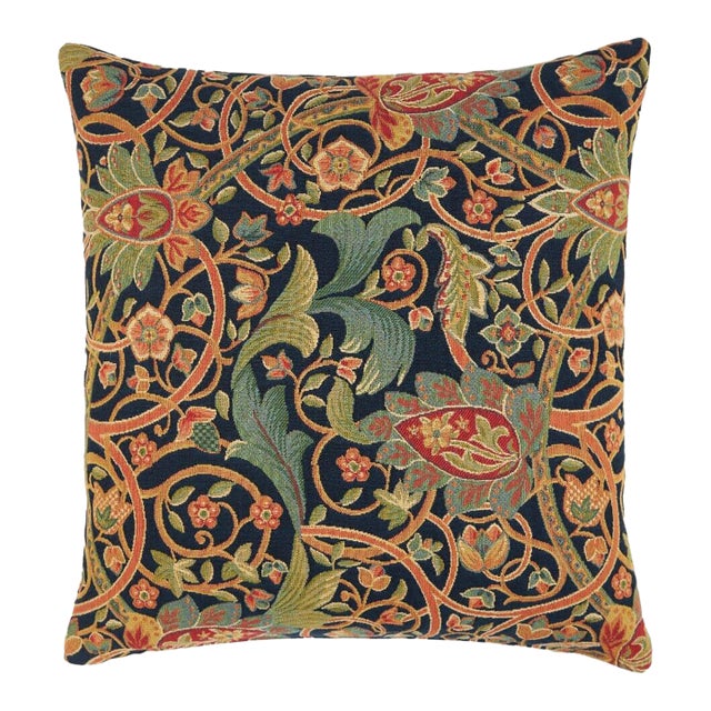 Bullerswood Tapestry Cushion With Feather Filler - 46 X 46cm For Sale